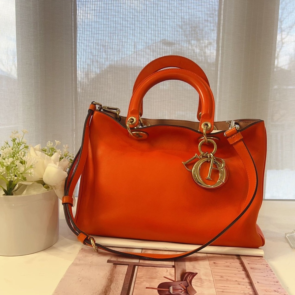 CHRISTIAN DIOR Diorissimo  Small VIP Tote